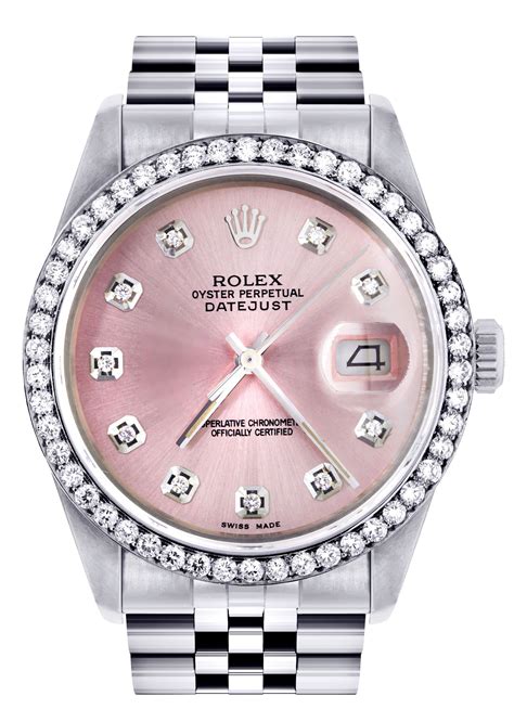 womens pink rolex|Rolex lady datejust pink dial.